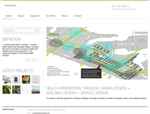 Tablet Screenshot of healthxdesign.org